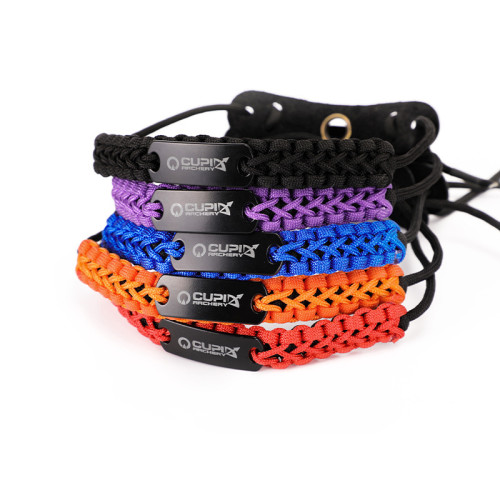 弓箭腕帶腕繩射箭器材長短可調手工編織護弓繩直拉弓箭腕帶護弓繩 弓箭腕帶腕繩射箭器材長短可調手工編織護弓繩直拉弓箭腕帶護弓繩