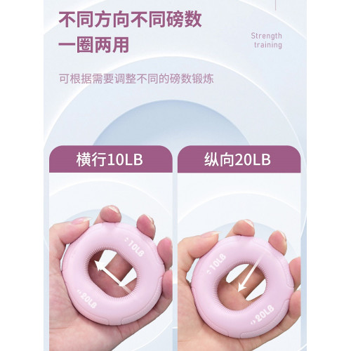 矽膠握力器男握力球腕力臂肌訓練五指力量康復握力圈鍛練手勁器材