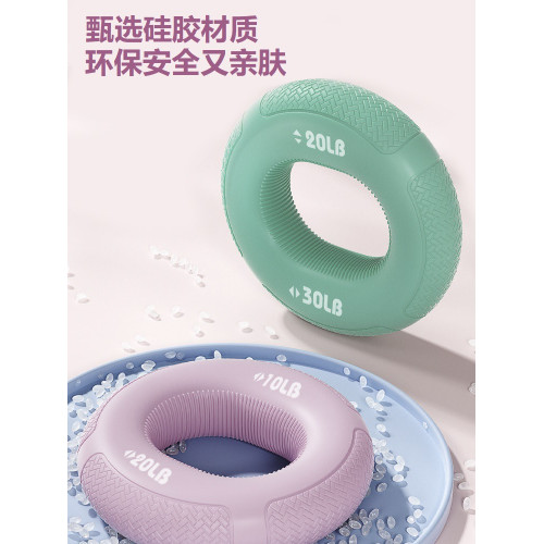 矽膠握力器男握力球腕力臂肌訓練五指力量康復握力圈鍛練手勁器材