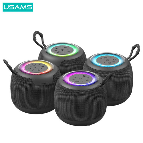 USAMS戶外可攜式居家低音砲手機電腦藍牙音箱小音響無線音響 USAMS戶外可攜式居家低音砲手機電腦藍牙音箱小音響無線音響