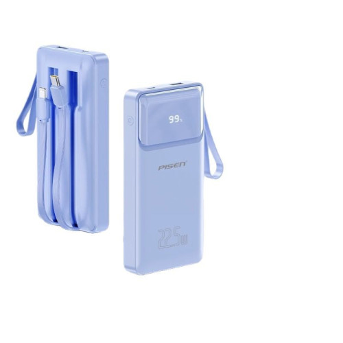 品勝充電寶20000安培超級快充雙向閃充10000自帶線適用華爲蘋果15 品勝充電寶20000安培超級快充雙向閃充10000自帶線適用華爲蘋果15