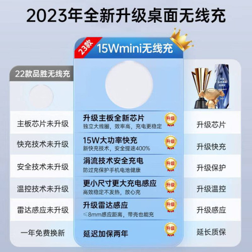 品勝適用於magsafe模塊無線充電器15三星蘋果14 超薄底座快充通用 品勝適用於magsafe模塊無線充電器15三星蘋果14 超薄底座快充通用