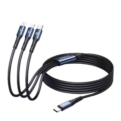 100W品勝適用蘋果三合一線數據線超級車用一拖三快充手機安卓華爲 100W品勝適用蘋果三合一線數據線超級車用一拖三快充手機安卓華爲