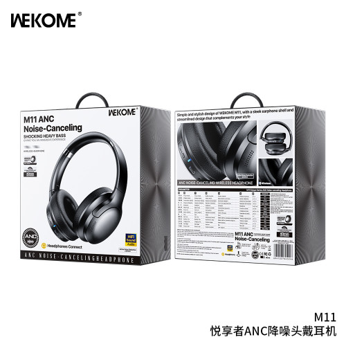 新款無線頭戴式藍牙耳機ANC主動降噪立體聲運動禮品 新款無線頭戴式藍牙耳機ANC主動降噪立體聲運動禮品