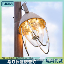 戶外露營燈 usb充電氛圍燈多功能應急燈營地橡果燈可攜式帳篷野營燈