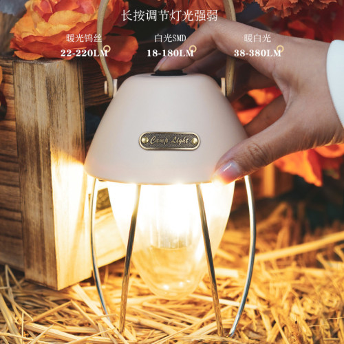 戶外露營燈 usb充電氛圍燈多功能應急燈營地橡果燈可攜式帳篷野營燈 戶外露營燈 usb充電氛圍燈多功能應急燈營地橡果燈可攜式帳篷野營燈