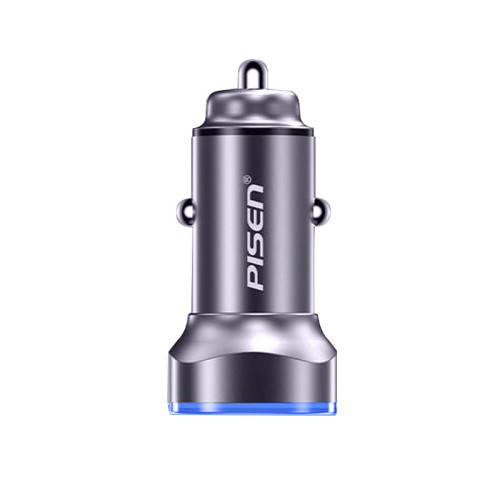 品勝車用充電器60W超級快充適用蘋果15自帶氛圍燈轉換插頭車充USB 品勝車用充電器60W超級快充適用蘋果15自帶氛圍燈轉換插頭車充USB