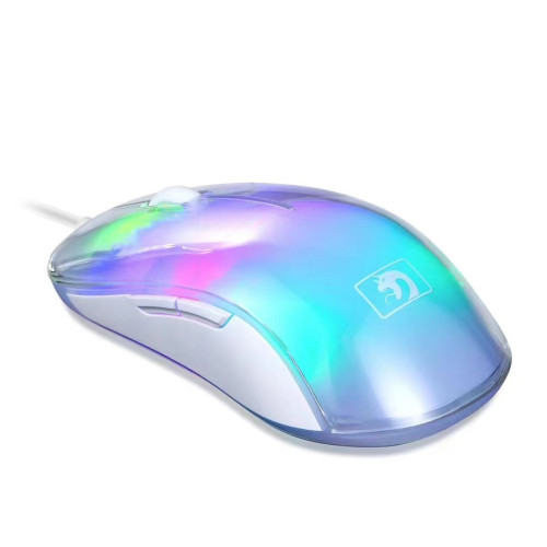 新盟M368冰晶遊戯滑鼠透明RGB發光6D電腦宏編程遊戯辦公滑鼠 新盟M368冰晶遊戯滑鼠透明RGB發光6D電腦宏編程遊戯辦公滑鼠
