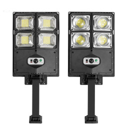 戶外太陽能一體路燈新款人體感應庭院燈帶遙控壁燈防水花園燈