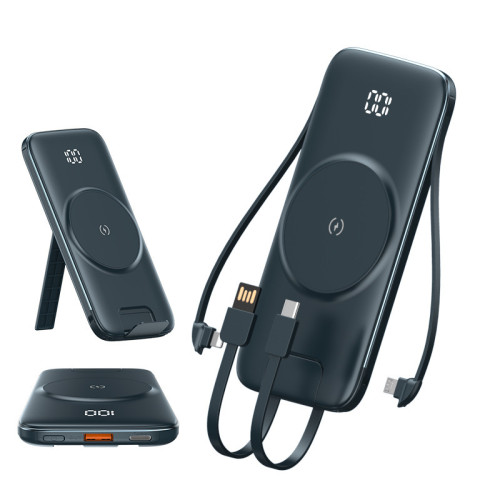 新款磁吸自帶線行動電源20000安培大容量magsafe無線充電寶 新款磁吸自帶線行動電源20000安培大容量magsafe無線充電寶