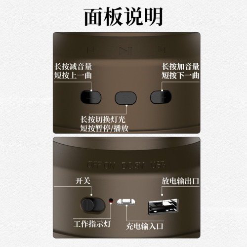 復古充電馬燈戶外露營防水帶藍牙音響照明手提帳篷燈充電帳篷燈野 復古充電馬燈戶外露營防水帶藍牙音響照明手提帳篷燈充電帳篷燈野