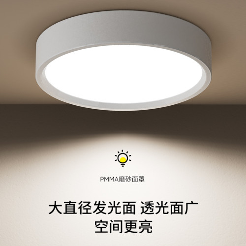 超薄led明裝筒燈圓形吊頂燈過道燈走廊玄關天花燈免打孔吸頂筒燈 超薄led明裝筒燈圓形吊頂燈過道燈走廊玄關天花燈免打孔吸頂筒燈