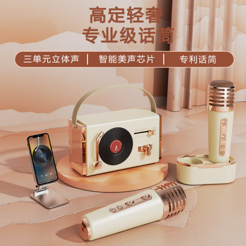 復古藍牙音箱可攜式戶外居家低音砲精品禮品古典手提式插卡U盤音響 復古藍牙音箱可攜式戶外居家低音砲精品禮品古典手提式插卡U盤音響