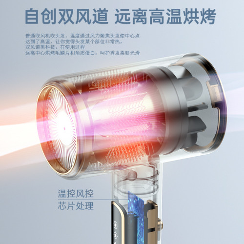 高轉速電吹風筒家用 智能恒溫吹風機宿舍酒店低音降噪吹風機 高轉速電吹風筒家用 智能恒溫吹風機宿舍酒店低音降噪吹風機