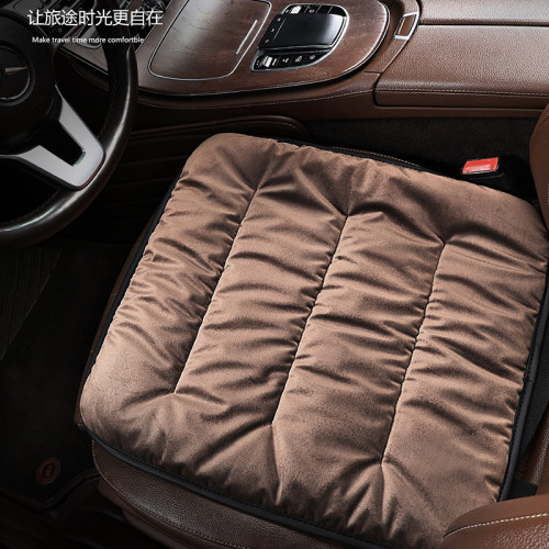 冬季汽車座墊單片三件套絨布保暖坐墊四季通用汽車座套腰靠絨布 冬季汽車座墊單片三件套絨布保暖坐墊四季通用汽車座套腰靠絨布