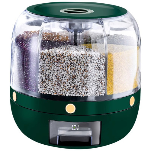 五穀雜糧收納盒分格米桶家用密封罐防蟲防潮米缸箱食品級儲存容器 五穀雜糧收納盒分格米桶家用密封罐防蟲防潮米缸箱食品級儲存容器