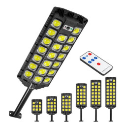 戶外太陽能路燈人體感應庭院燈遙控款LED壁燈防水花園露台燈