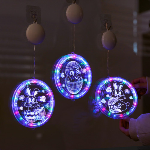 發光抱蛋破殼兔子雞蛋掛件復活節氛圍室內櫥窗裝飾布置掛飾 發光抱蛋破殼兔子雞蛋掛件復活節氛圍室內櫥窗裝飾布置掛飾