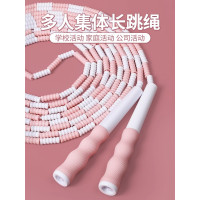 竹節長繩多人跳學生比賽搖繩八字接力跳繩兒童團隊集體運動大繩子
