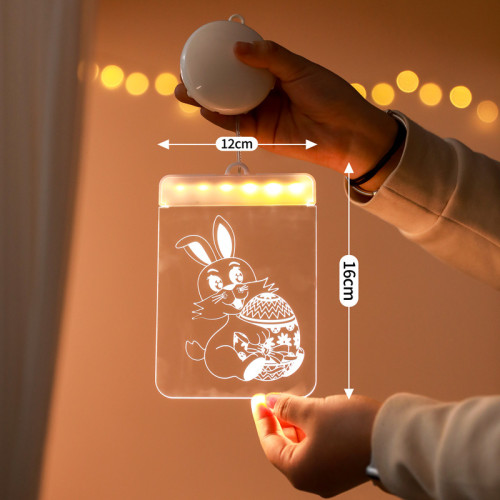 發光彩蛋LED彩燈吸盤掛飾復活節室內窗戶節日氛圍感裝飾場景布置 發光彩蛋LED彩燈吸盤掛飾復活節室內窗戶節日氛圍感裝飾場景布置