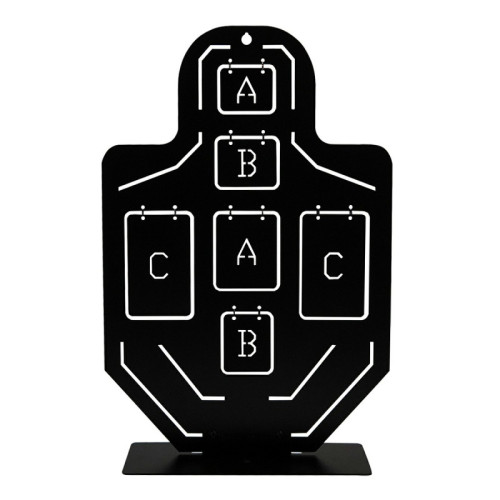 IPSC射擊訓練靶不鏽鋼金屬標靶戶外真人CS射擊鋼靶金屬鐵靶玩具靶 IPSC射擊訓練靶不鏽鋼金屬標靶戶外真人CS射擊鋼靶金屬鐵靶玩具靶