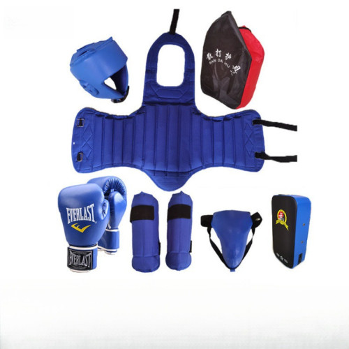 加厚擒拿格鬭拳擊訓練護具用品套裝散打搏擊跆拳道武術表演運動用 加厚擒拿格鬭拳擊訓練護具用品套裝散打搏擊跆拳道武術表演運動用