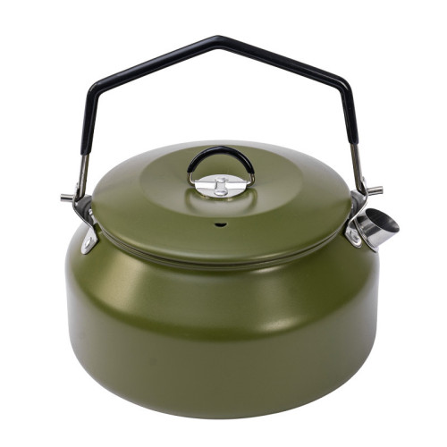 JR戶外野營燒水壺304不鏽鋼水壺露營旅行可攜式1L茶壺防燙耐高溫 JR戶外野營燒水壺304不鏽鋼水壺露營旅行可攜式1L茶壺防燙耐高溫