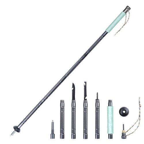 輕質伸縮折曡多功能登山杖外旅遊可伸縮可調節老年人爬山柺杖徒步 輕質伸縮折曡多功能登山杖外旅遊可伸縮可調節老年人爬山柺杖徒步