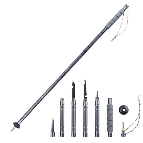 輕質伸縮折曡多功能登山杖外旅遊可伸縮可調節老年人爬山柺杖徒步 輕質伸縮折曡多功能登山杖外旅遊可伸縮可調節老年人爬山柺杖徒步