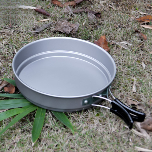 JR戶外不沾鍋炊具登山露營野營氧化鋁廚具野炊吊鍋平底鍋輕巧可攜式 JR戶外不沾鍋炊具登山露營野營氧化鋁廚具野炊吊鍋平底鍋輕巧可攜式