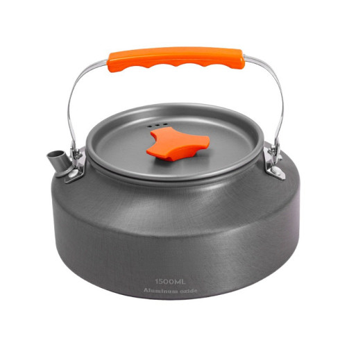 JR戶外鋁合金茶壺野營露營燒水壺圍爐煮茶開水壺泡茶鍋可攜式咖啡壺