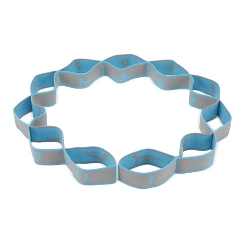 11段帶體式舞蹈瑜珈輔助伸展帶超長彈力訓練分段拉力帶初學者背部 11段帶體式舞蹈瑜珈輔助伸展帶超長彈力訓練分段拉力帶初學者背部