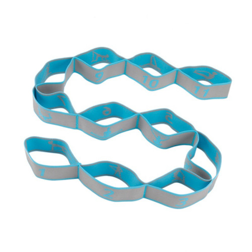 11段帶體式舞蹈瑜珈輔助伸展帶超長彈力訓練分段拉力帶初學者背部 11段帶體式舞蹈瑜珈輔助伸展帶超長彈力訓練分段拉力帶初學者背部