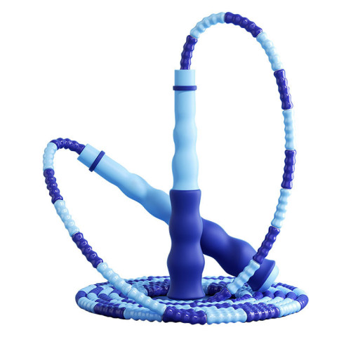 軟珠竹節跳繩兒童跳繩彩色小學生體育用品跳繩可加簽名不打結跳繩