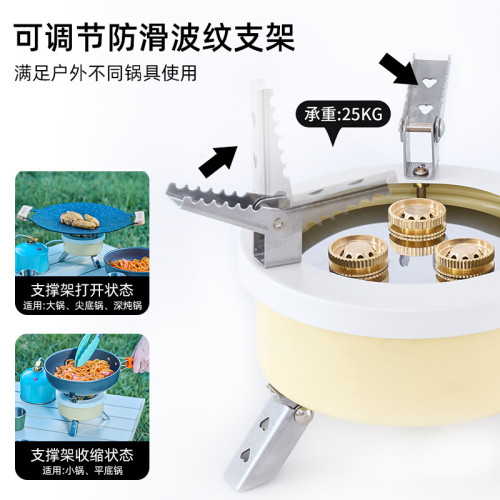 戶外卡式爐可攜式猛火爐家用露營瓦斯迷你瓦斯爐燒水煮茶卡式爐 戶外卡式爐可攜式猛火爐家用露營瓦斯迷你瓦斯爐燒水煮茶卡式爐