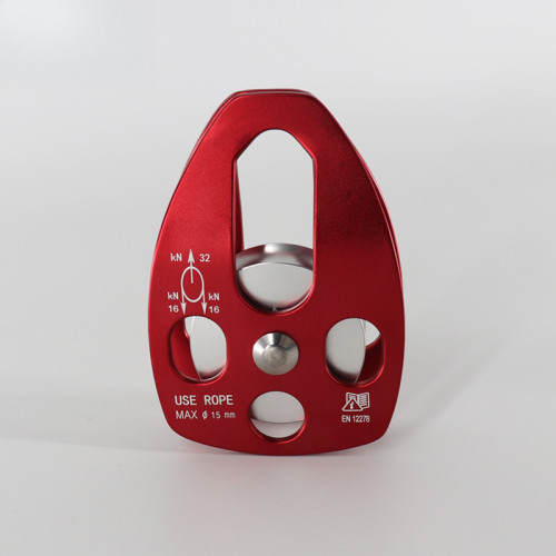 戶外攀岩登山救援滑輪移動側板式高空大滑輪速降拓展運輸探洞裝備 戶外攀岩登山救援滑輪移動側板式高空大滑輪速降拓展運輸探洞裝備