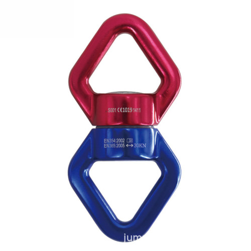 攀岩旋轉連接器空中瑜珈吊床戶外攀岩萬向輪固定連接器雙向吊重輪 攀岩旋轉連接器空中瑜珈吊床戶外攀岩萬向輪固定連接器雙向吊重輪