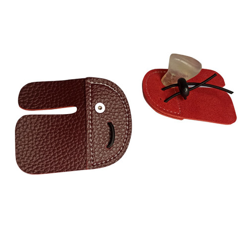 弓護指反曲弓護指單層雙層射箭護指穿戴套弓箭競技手部護具手指套