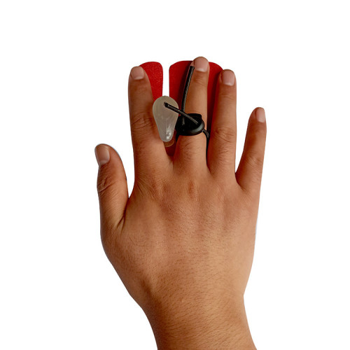 弓護指反曲弓護指單層雙層射箭護指穿戴套弓箭競技手部護具手指套