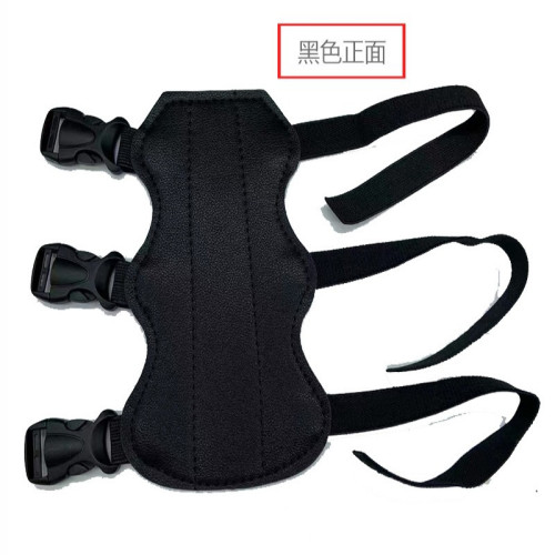 三帶無孔迷彩PU反曲弓護臂射擊射箭攻防CS傳統反曲弓射擊運動護具 三帶無孔迷彩PU反曲弓護臂射擊射箭攻防CS傳統反曲弓射擊運動護具
