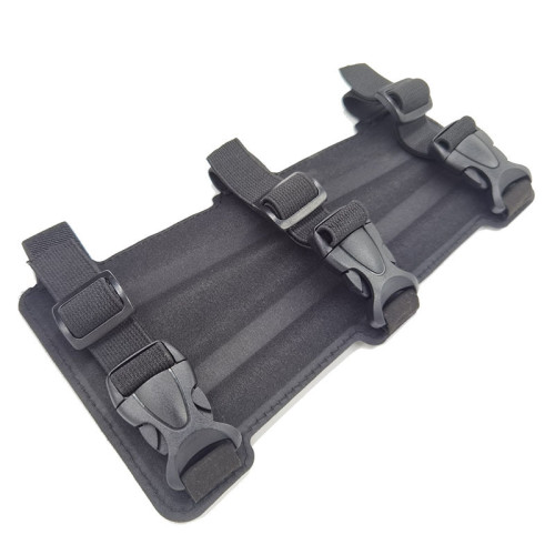 反曲弓複合弓傳統運動EV黑色超纖弓箭護臂套傳統美獵弓反曲弓護臂