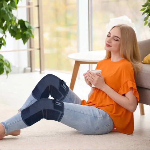 髮熱護膝USB電加熱保暖防寒艾草理療左右通用加熱智能控溫 髮熱護膝USB電加熱保暖防寒艾草理療左右通用加熱智能控溫