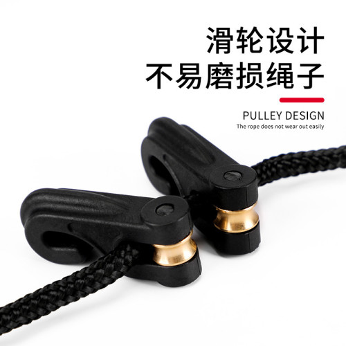 弓箭射箭器材十字助力繩上弦繩弦繩射箭射擊器材反曲弓輔器材