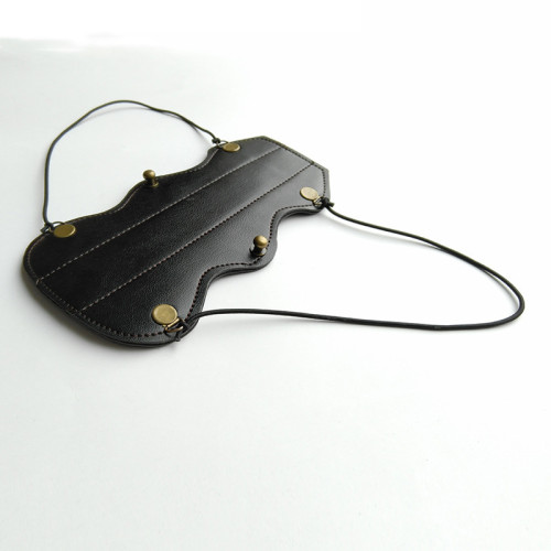 PU皮黑狐護臂傳統射擊弓箭護臂黑色射箭護臂戶外射擊護具傳統弓箭 PU皮黑狐護臂傳統射擊弓箭護臂黑色射箭護臂戶外射擊護具傳統弓箭