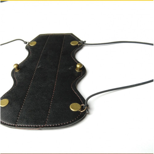 PU皮黑狐護臂傳統射擊弓箭護臂黑色射箭護臂戶外射擊護具傳統弓箭 PU皮黑狐護臂傳統射擊弓箭護臂黑色射箭護臂戶外射擊護具傳統弓箭