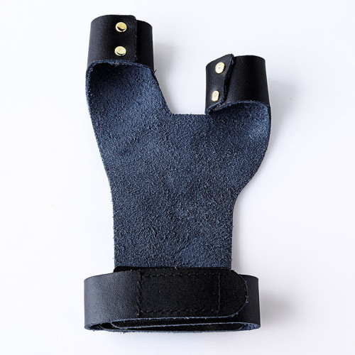 黑牛皮護手射擊射箭傳統反曲弓箭牛皮弓箭護手套調節卡扣射擊運動 黑牛皮護手射擊射箭傳統反曲弓箭牛皮弓箭護手套調節卡扣射擊運動