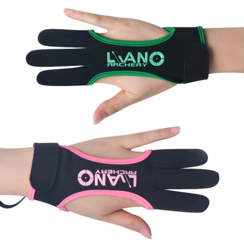 反曲美獵護指三指手套護指射箭護指松緊可調手指手套護指訓練拉弓 反曲美獵護指三指手套護指射箭護指松緊可調手指手套護指訓練拉弓