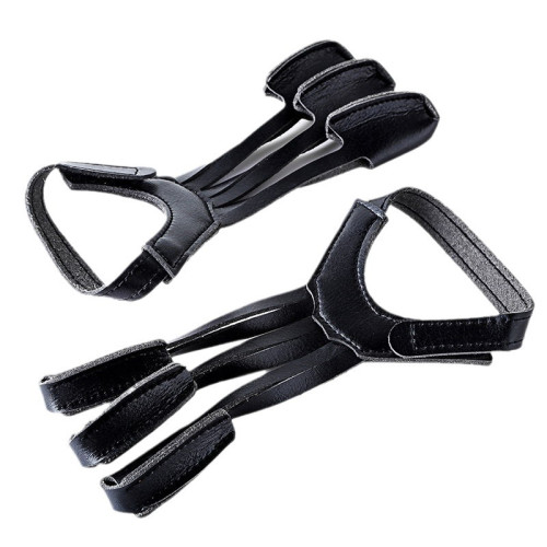 三指黑色超纖護指射擊射箭傳統反曲射箭射擊護具弓箭地中海防護套 三指黑色超纖護指射擊射箭傳統反曲射箭射擊護具弓箭地中海防護套