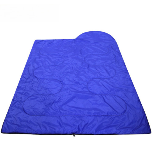 JR戶外輕量款睡袋登山露營藍色棉睡袋透氣保暖防寒應急救災睡袋 JR戶外輕量款睡袋登山露營藍色棉睡袋透氣保暖防寒應急救災睡袋