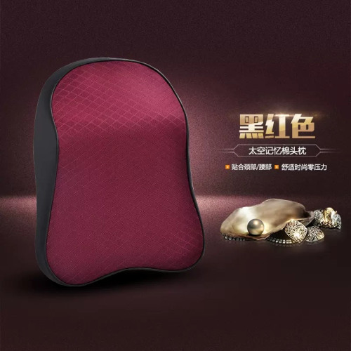 汽車頭枕護頸枕記憶棉小號網布款四季通用車用護頸枕腰靠 汽車頭枕護頸枕記憶棉小號網布款四季通用車用護頸枕腰靠